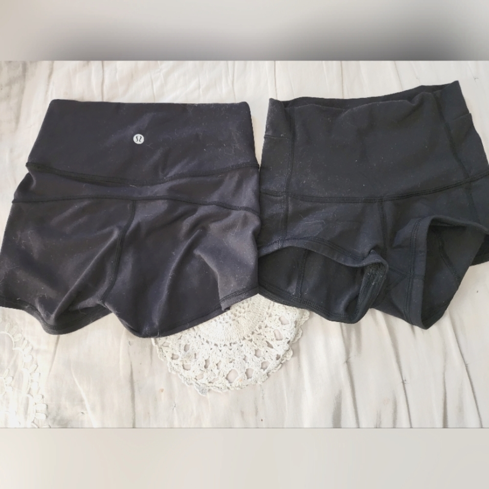 Lululemon athletica shorts (size 4 and 2)